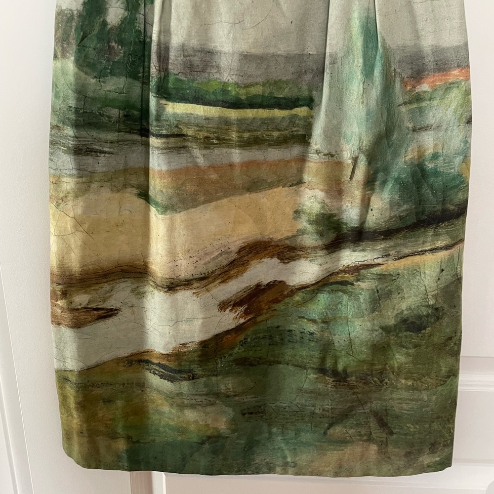 Anthropologie Odille Landscape Painting Dress - Picture 4 of 10